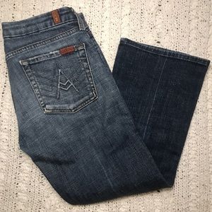 7 For All Mankind Cropped Jeans